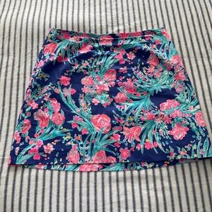 Lilly Pulitzer Womens skirt, size 12, excellent condition, purple/teal/pink